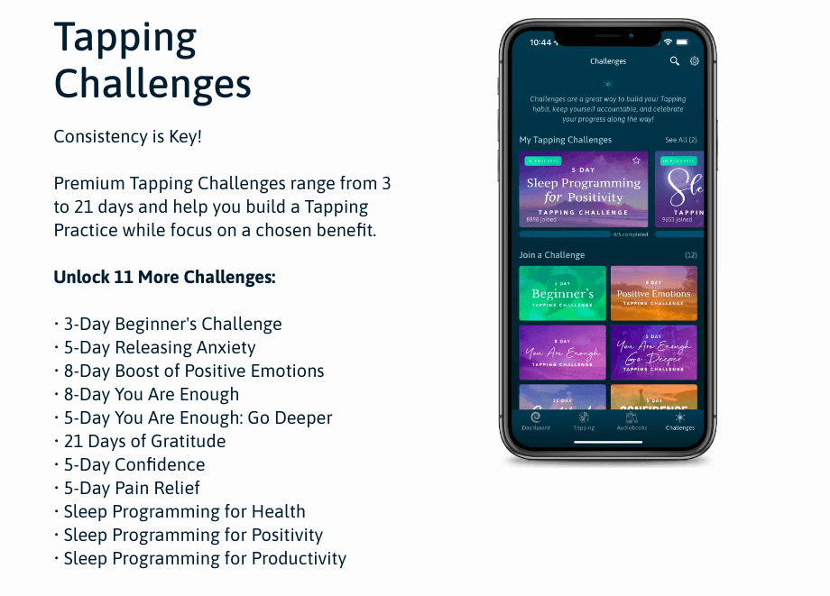 A collection of popular apps for anxiety and stress management on a smartphone screen
